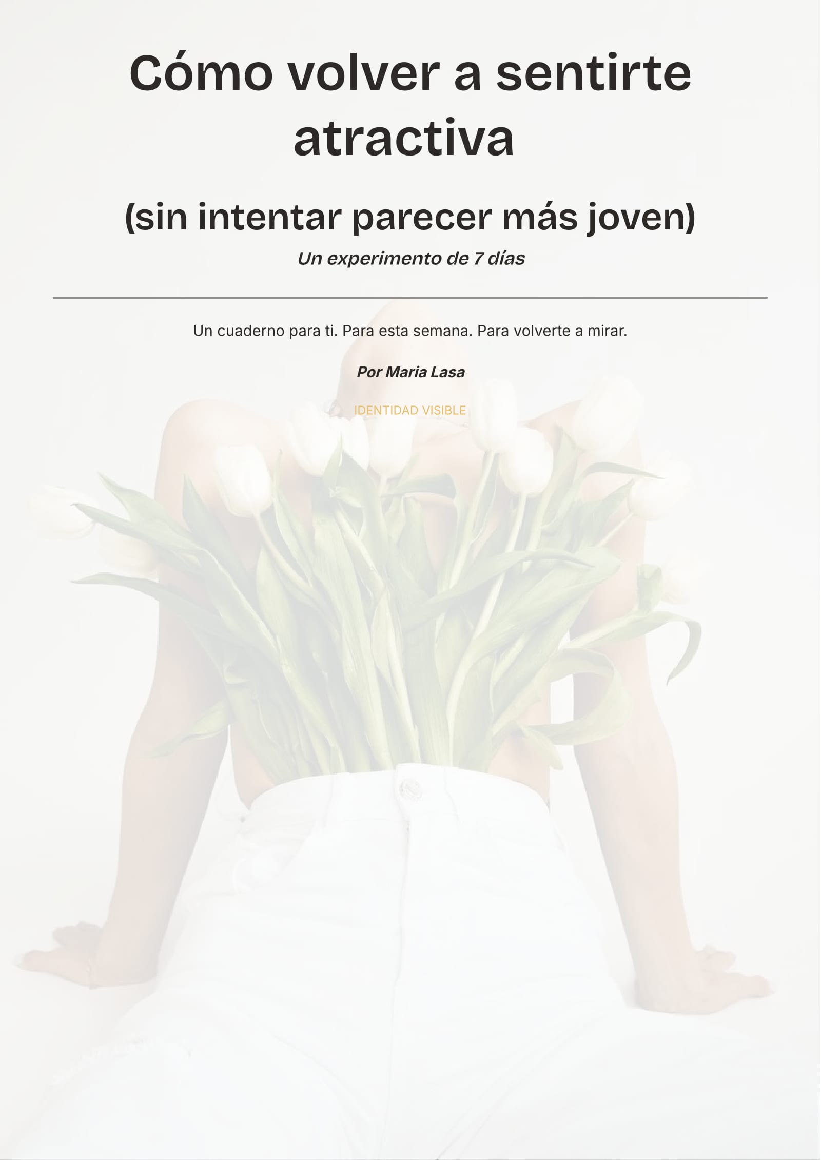 Portada de «Cómo volver a sentirte atractiva»