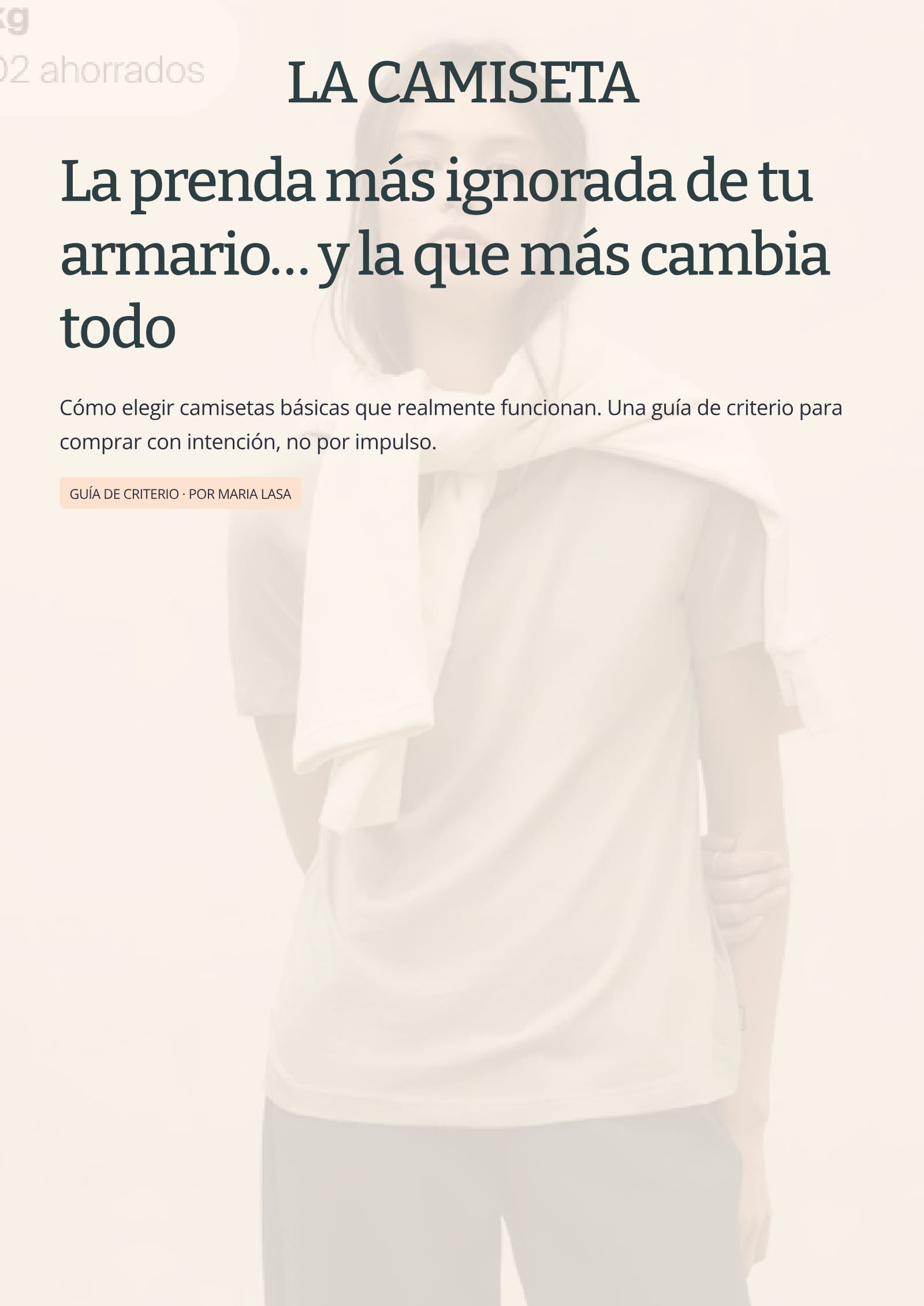 Portada de «La camiseta»