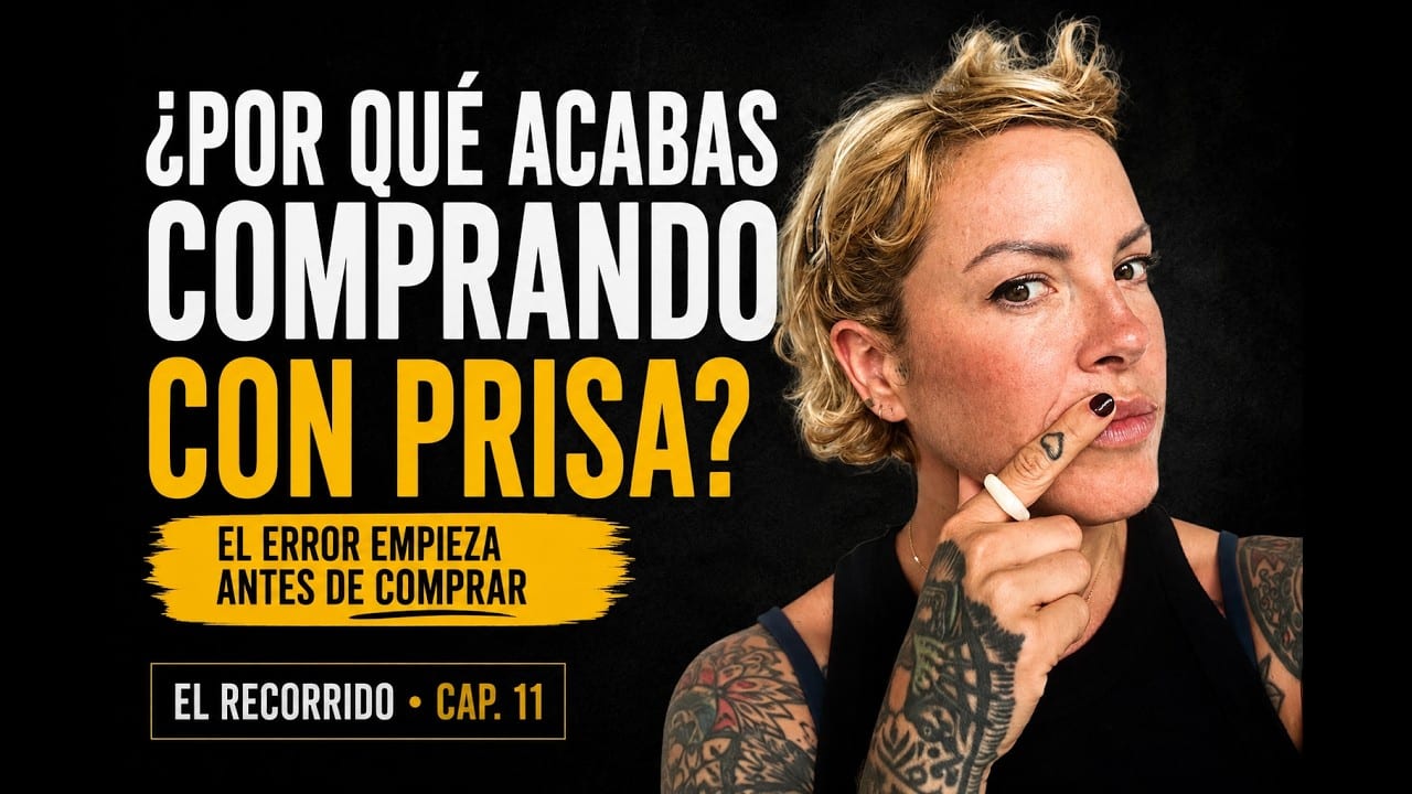 ¿Por qué acabas comprando con prisa?